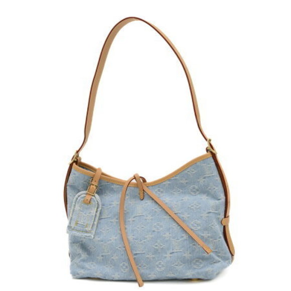 Louis Vuitton Monogram Denim Carryall NM Shoulder Bag - Picture 1 of 7